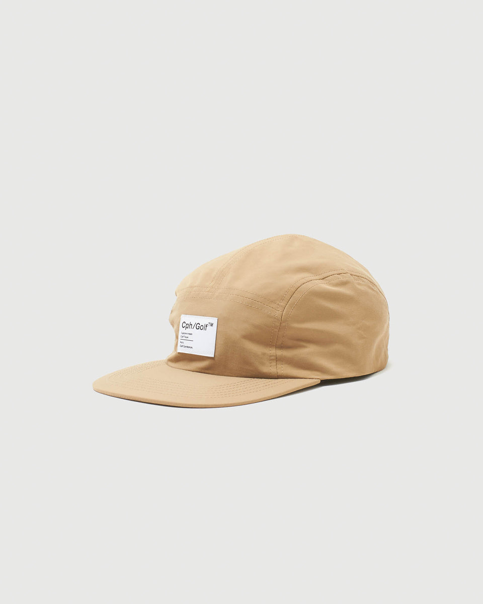 Cph/Golf™ ベージュキャップ CPH NYLON JET CAP - BEIGE - – Cph/Golf™︎