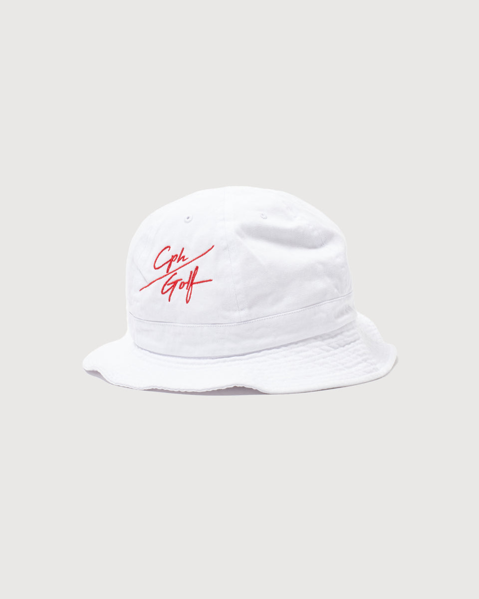 メンズウェア cph slash logo summer ball hat M SLASH LOGO SUMMER BALL HAT - WHITE - – Cph/Golf™︎