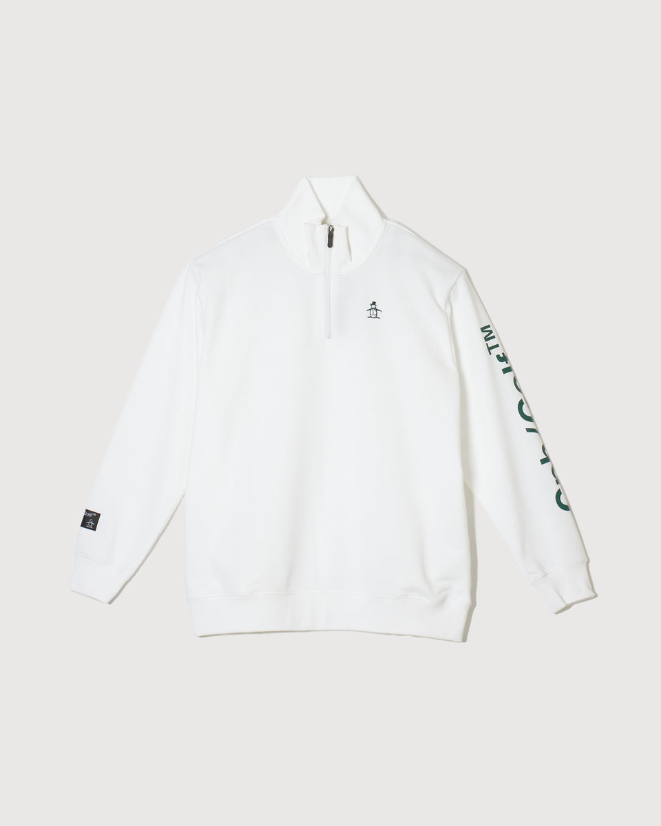 Musingwear × Cph/Golf™️ Half-Zip Sweat Munsingwear × Cph/Golf™️ #HALF-ZIP SWEAT - BLACK - – Cph