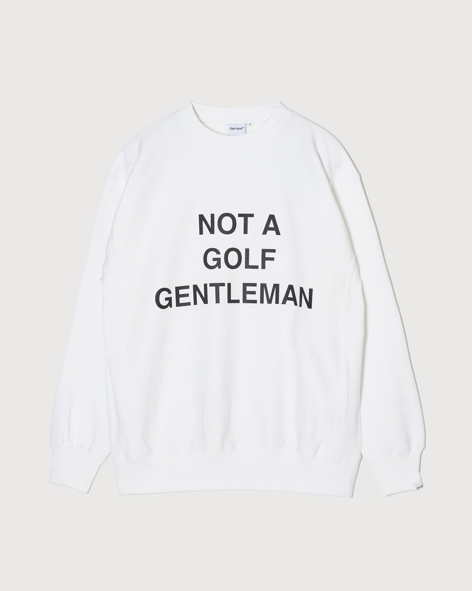 【激安大特価！】 WHITE - SWEAT CREW GENTLEMAN - Golf Helm Captains – メンズウェア