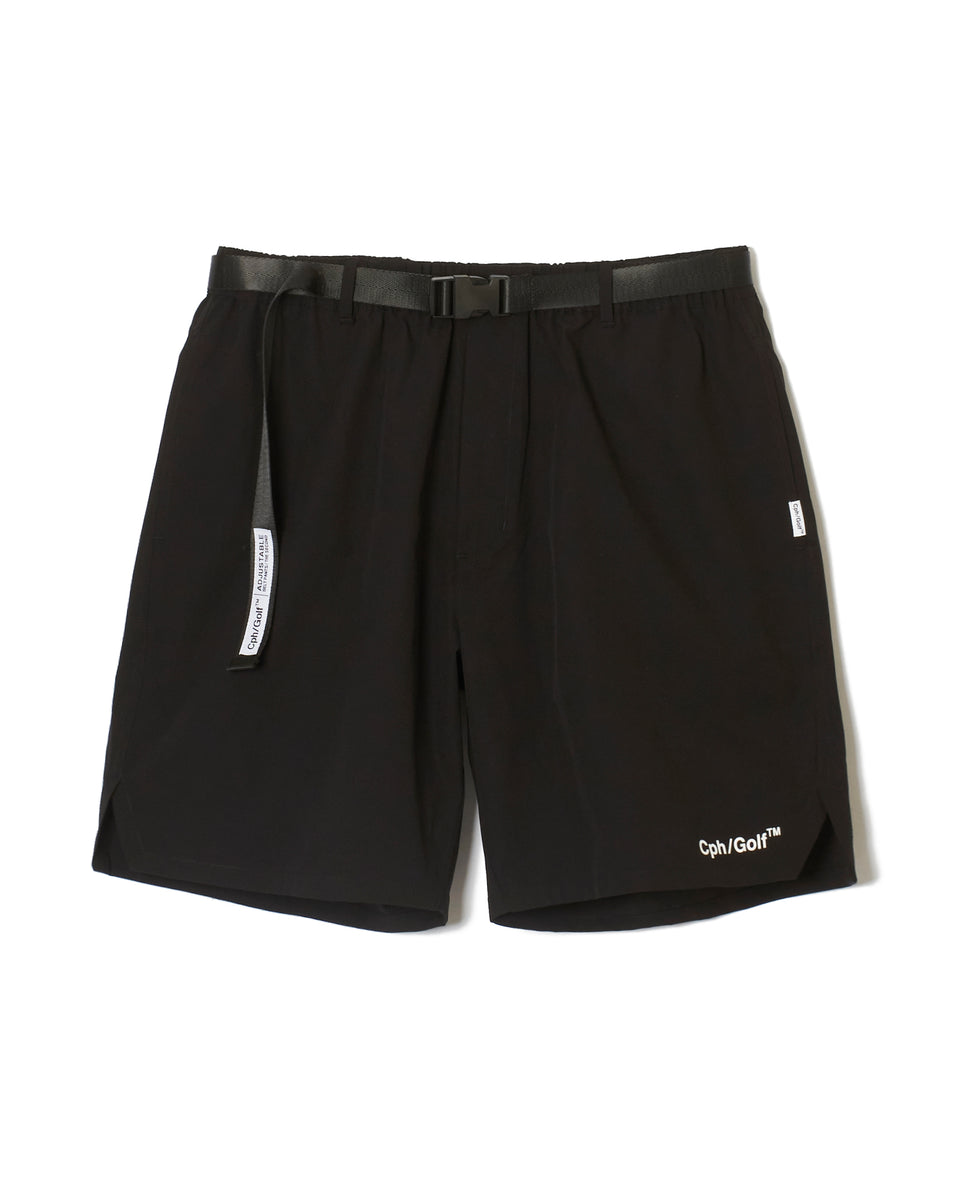 CAPTAINS HELM GOLF　#ADJUSTABLE SHORTS SIDE SLIT ADJUSTABLE SHORTS BLACK – Cph/Golf™︎