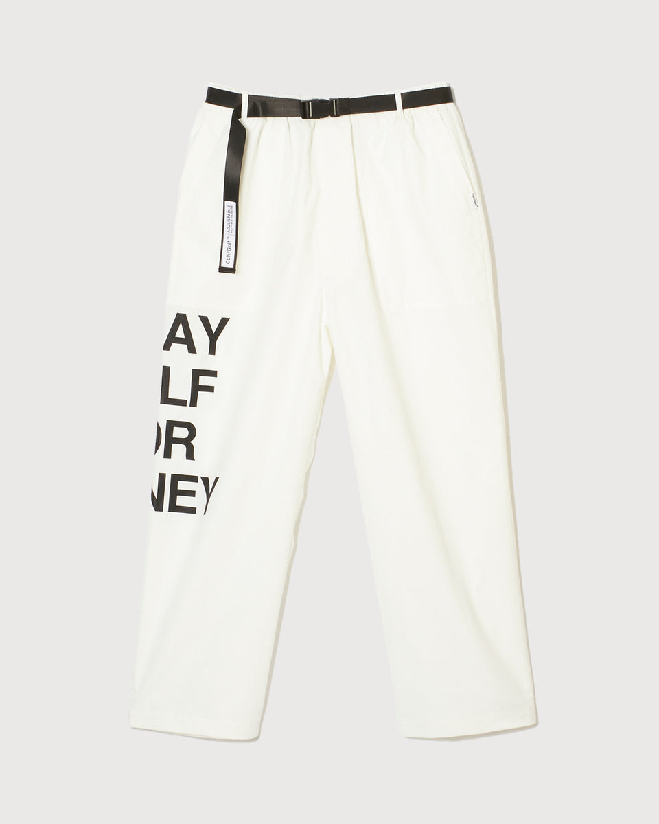 Cph/Golf™️ PRO ADJUSTABLE WIDE PANTS - WHITE - – Cph/Golf™︎