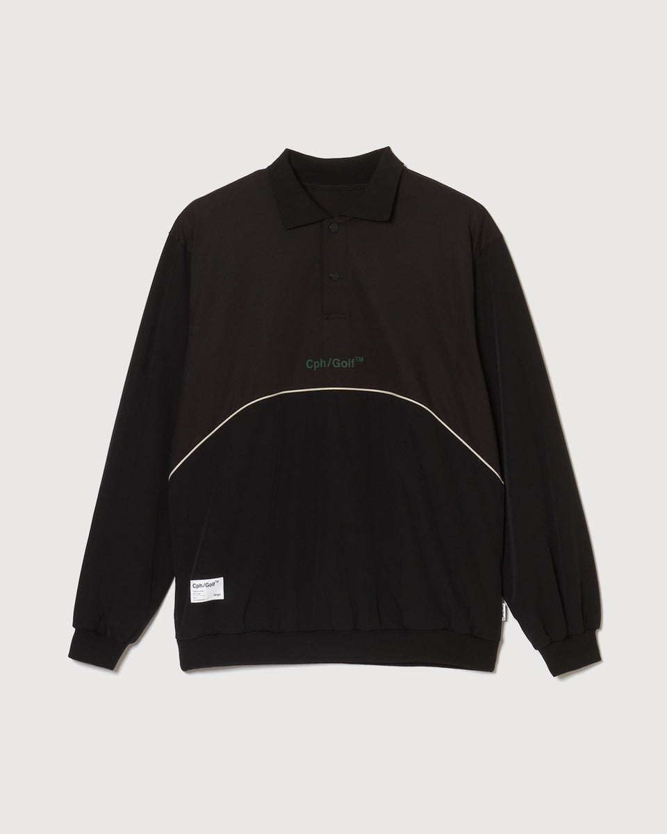 CPHG GENTLEMAN POLO - BLACK - – Cph/Golf™︎