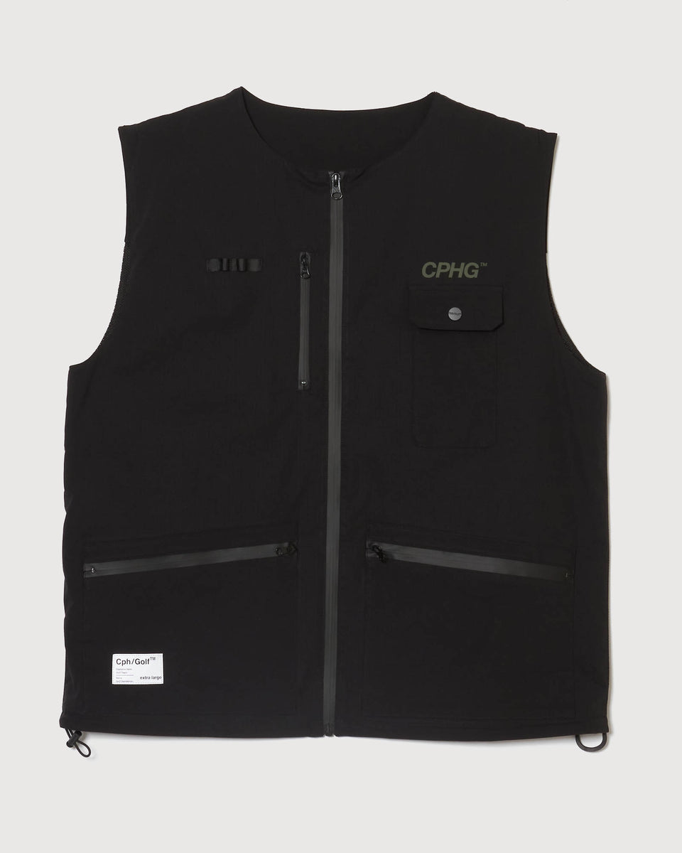 CPHG TACTICAL VEST - BLACK - – Cph/Golf™︎
