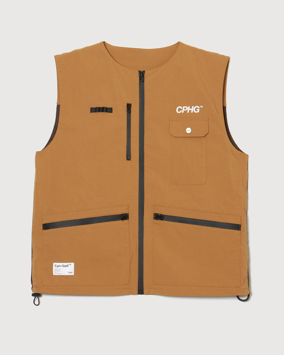 Cph/Golf #CPHG TACTICAL VEST 新品　ゴルフウェア CPHG TACTICAL VEST - COYOTE - – Cph/Golf™︎