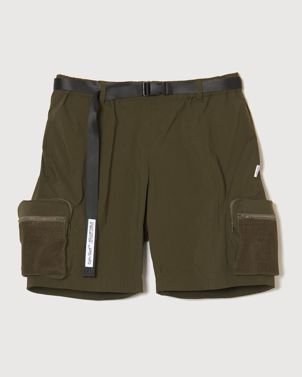 CPHG OVER SIDE POCKET SHORT - KHAKI - – Cph/Golf™︎