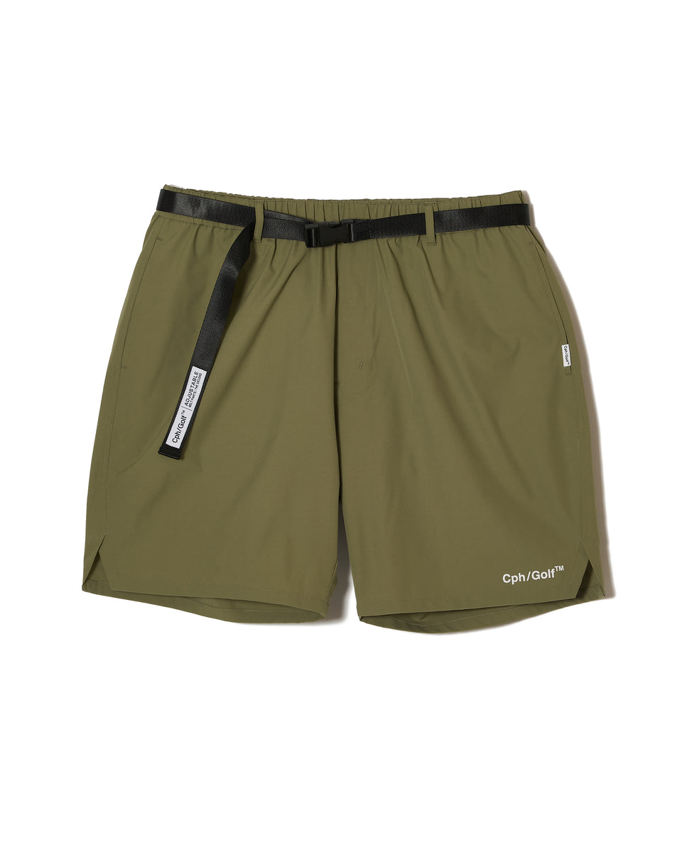 SIDE SLIT ADJUSTABLE SHORTS KHAKI – Cph/Golf™︎