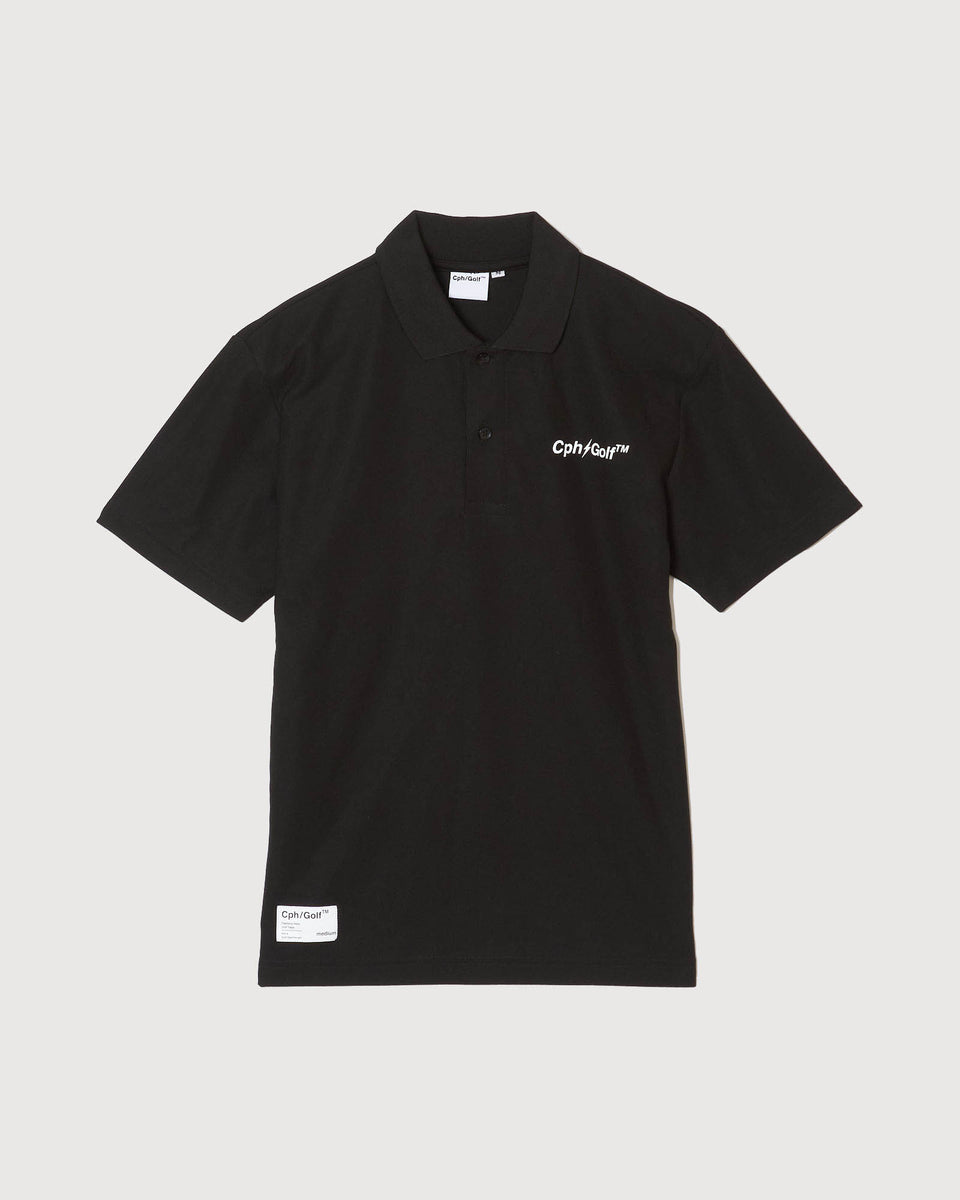 WOMENS】#THUNDER STRIPES POLO - BLACK - – Cph/Golf™︎