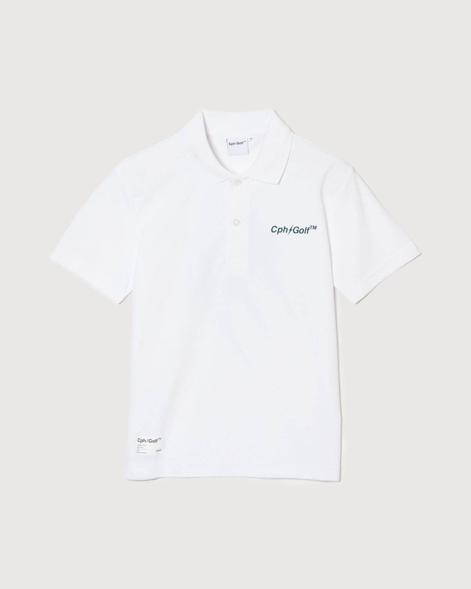 レディースウェア Cph/golf [Women] Thunder Stripes Polo WOMENS】#THUNDER STRIPES POLO - WHITE - – Cph/Golf™︎