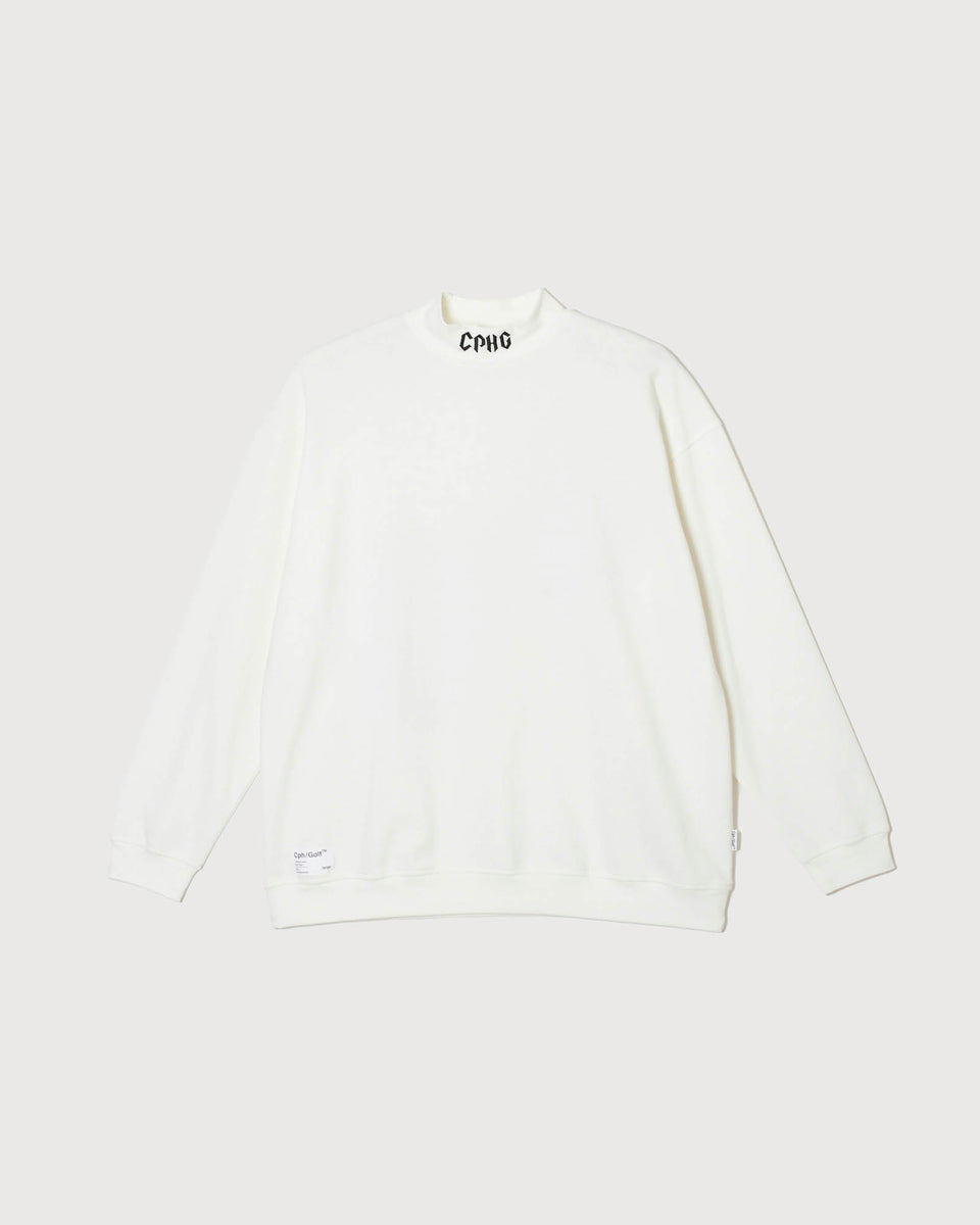 Cph/Golf™ エクストララージ・ナイロンシャツ　ブラック One Line Over Size Zip Up Polo Shirt - Black – LÝFT