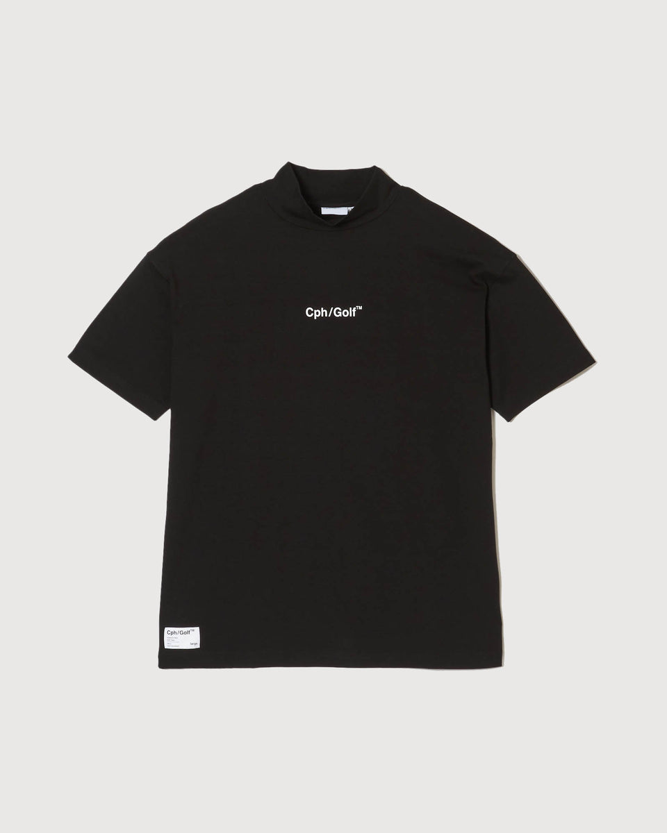 CPHG GENTLEMAN MOCK NECK TEE サイズM Captains Helm Golf / CPHG GENTLEMAN MOCK NECK TEE -Off White-