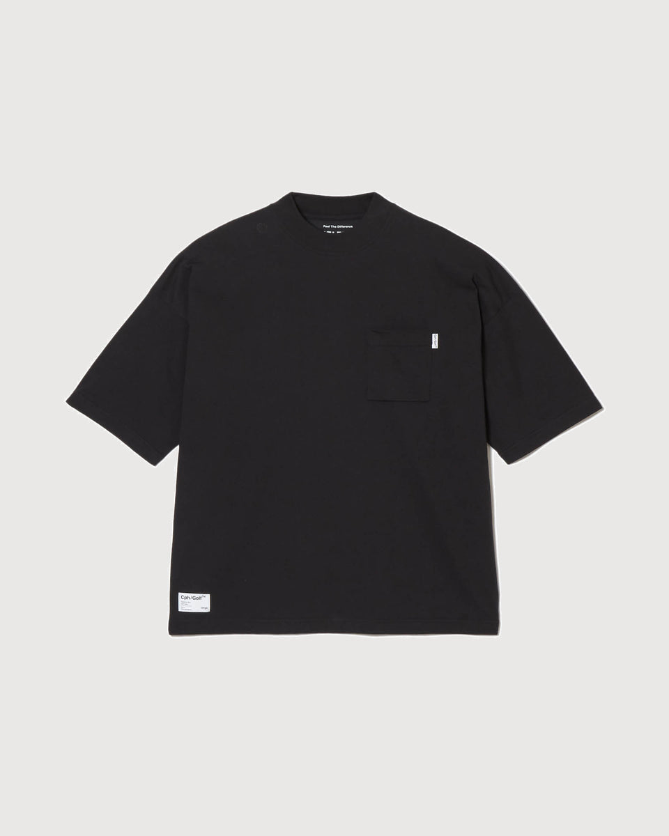 SHELTECH® × Cph/Golf™ #GENTLEMAN MOCK NECK TEE – Cph/Golf™︎