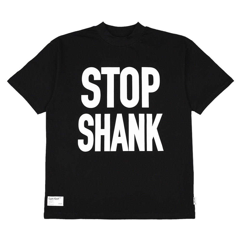 Stop shank ハーフモックネックシャツ STOP SHANK HALF MOCK NECK TEE BLACK – Cph/Golf™︎