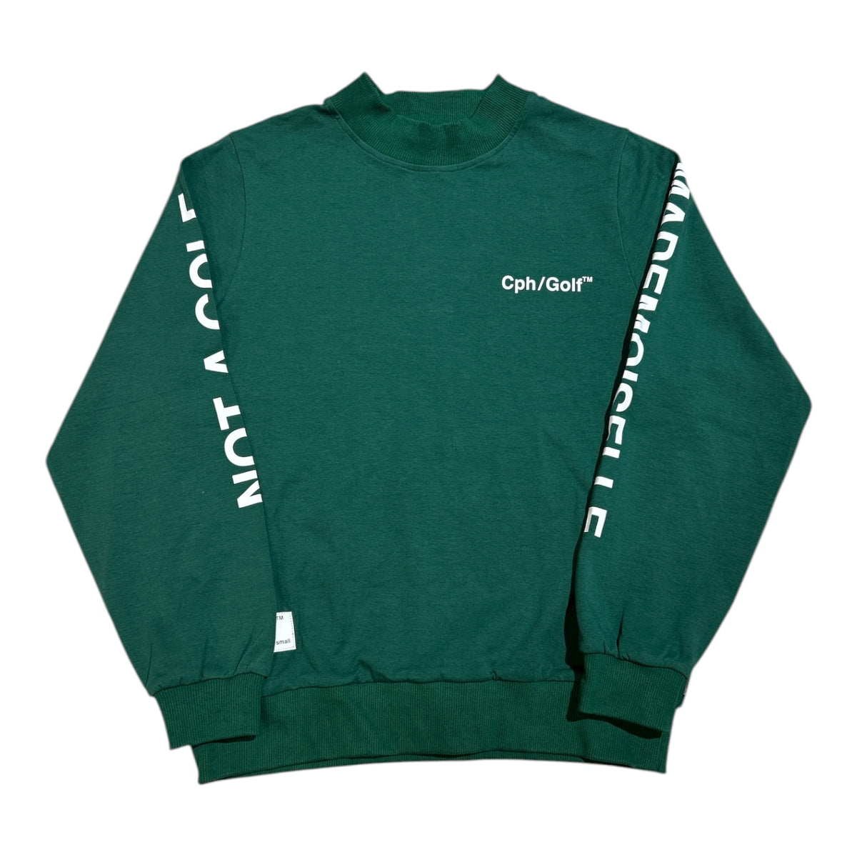 WOMEN] Cph/Golf LOGO LS MOCK NECK TEE GREEN – Cph/Golf™︎