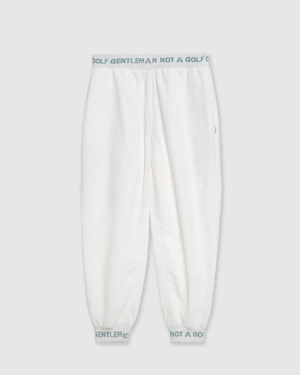 CHG22-SS-P02 #GENTLEMAN NYLON PANTS - WHITE - – Cph/Golf™︎