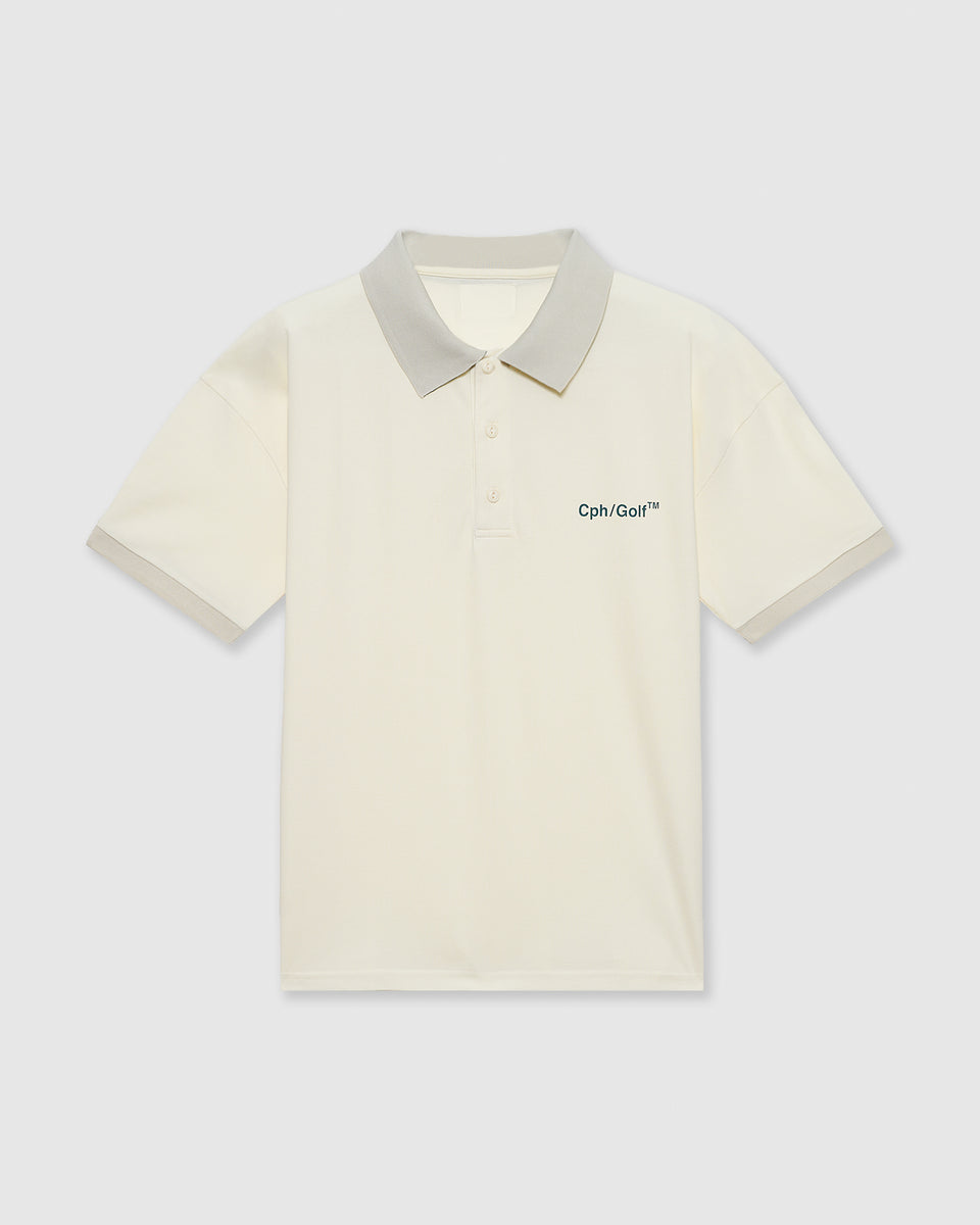Cph/Golf™️ #Cph/Golf TM POLO - OFF WHITE - – Cph/Golf™︎