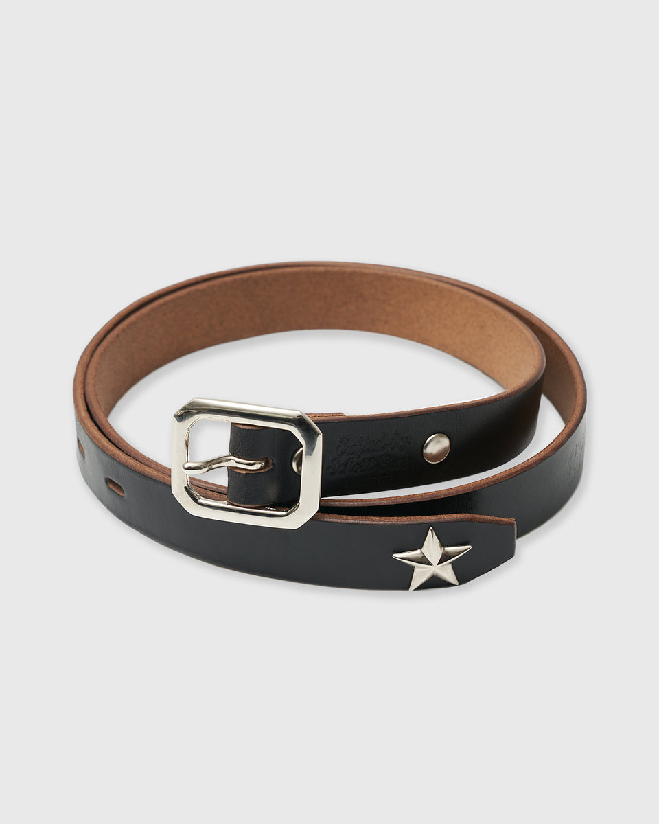 SCHOTT × CAPTAINS HELM GOLF #ONE STAR LEATHER BELT – Captains Helm Golf