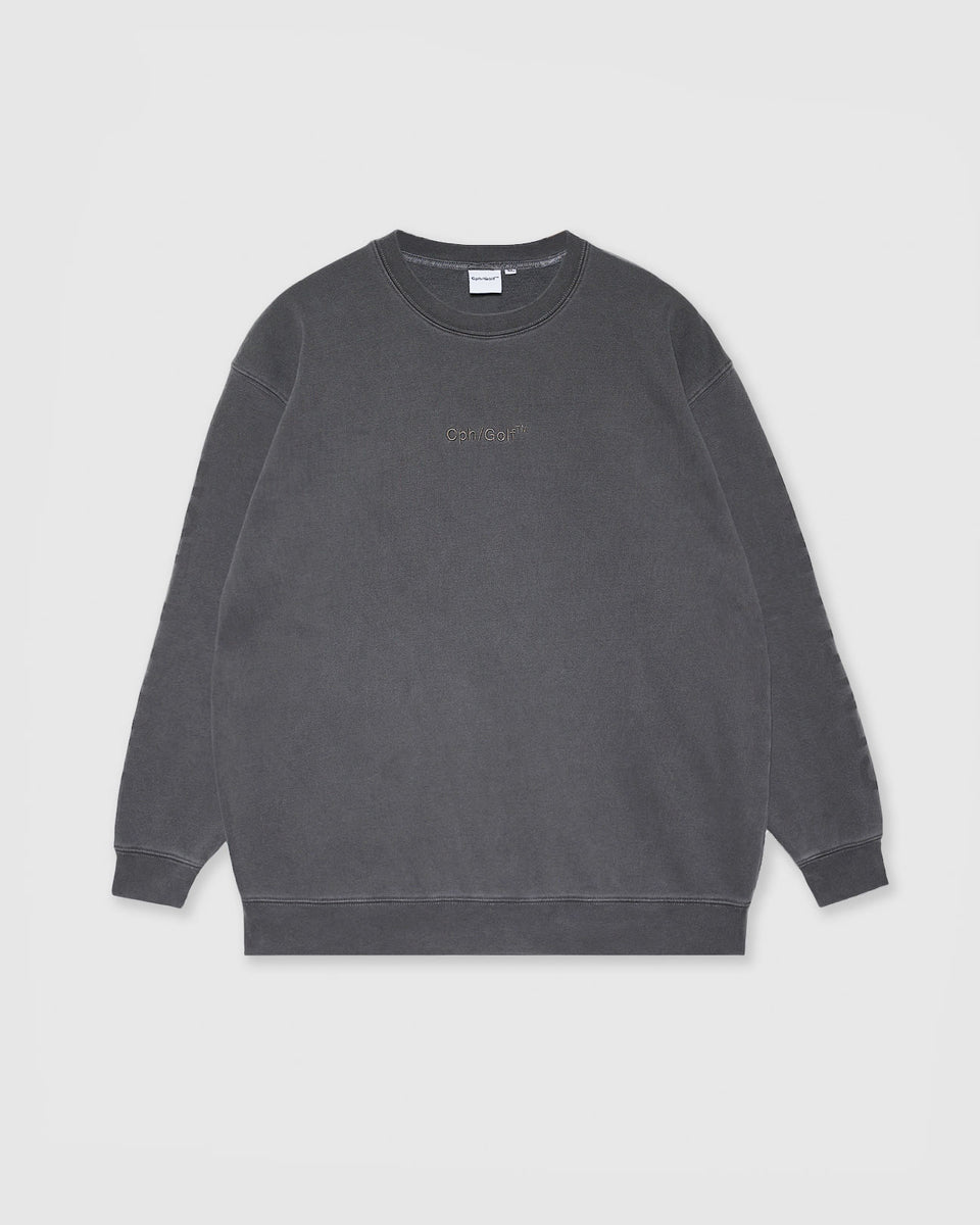 MILITARY CREW SWEAT - BLACK - – Cph/Golf™︎