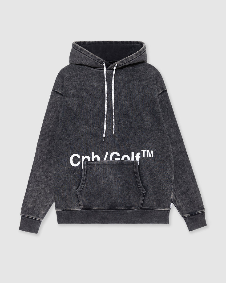 Cph/Golf パーカー FROSTING HOODIE - BLACK - Cph/Golf™️ FROSTING HOODIE - BLACK - – Cph/Golf™︎