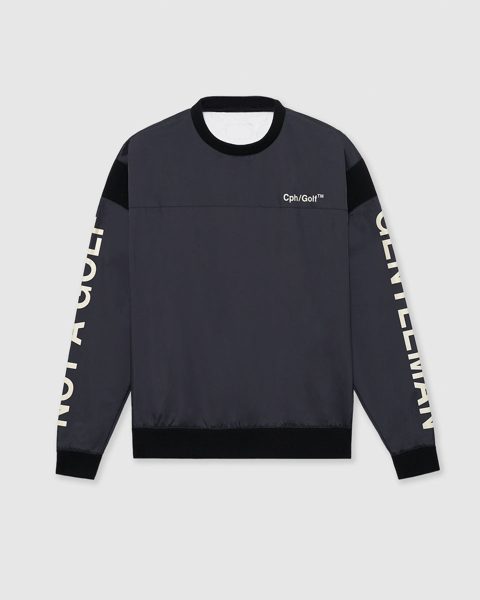 Cph/Golf™️ #WATER-PROOF P/O JACKET - BLACK - – Cph/Golf™︎