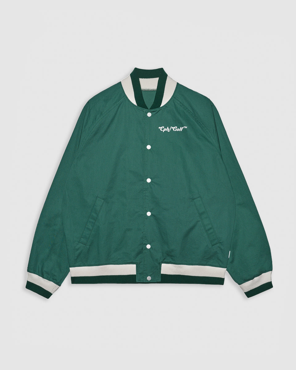 Cph/Golf Fly Me to the Green ジャケット FLY ME SWING-TOP JACKET - GREEN - – Cph/Golf™︎