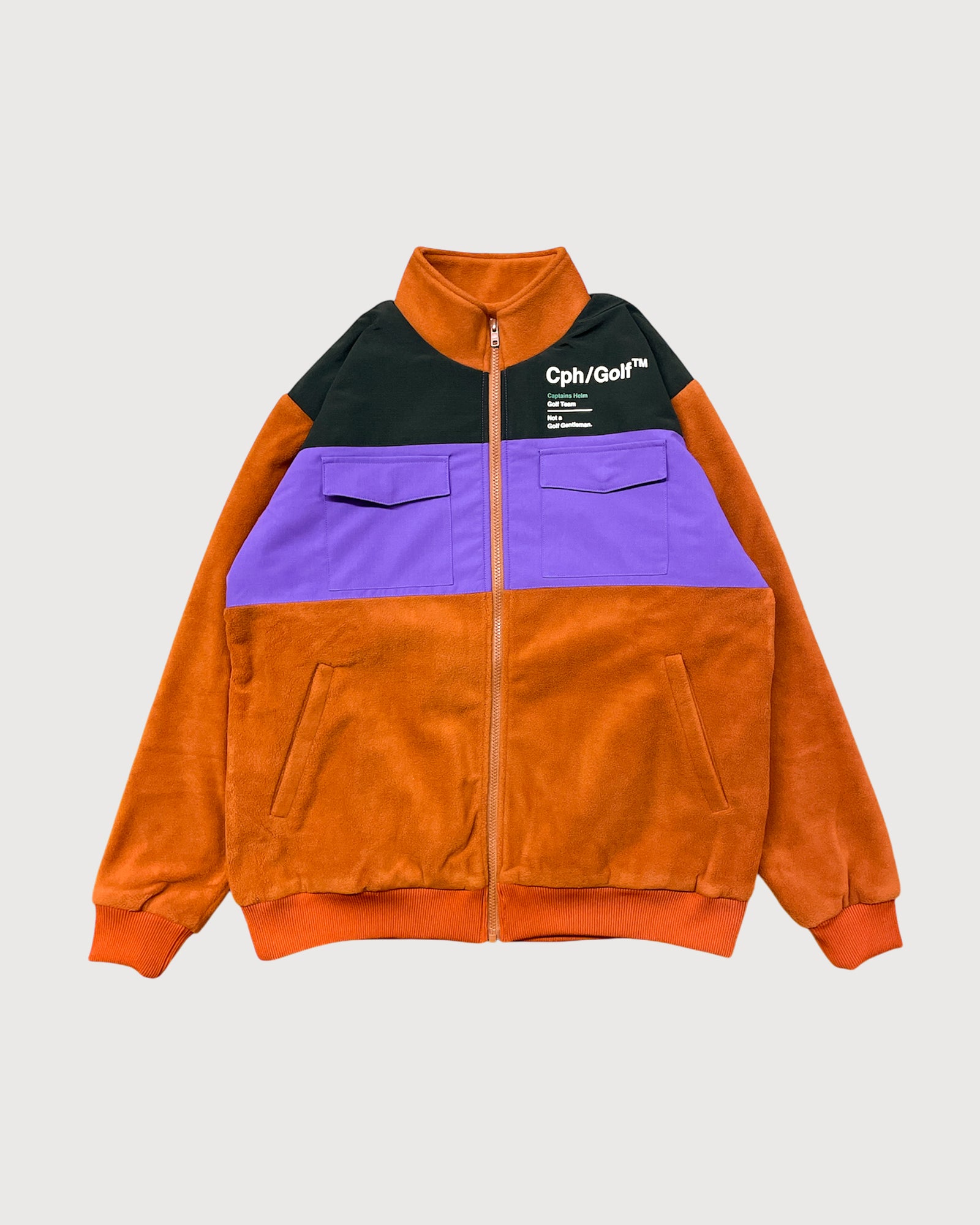 TEC FLEECE ZIP UP BLOUSON - MULTI - – Cph/Golf™︎