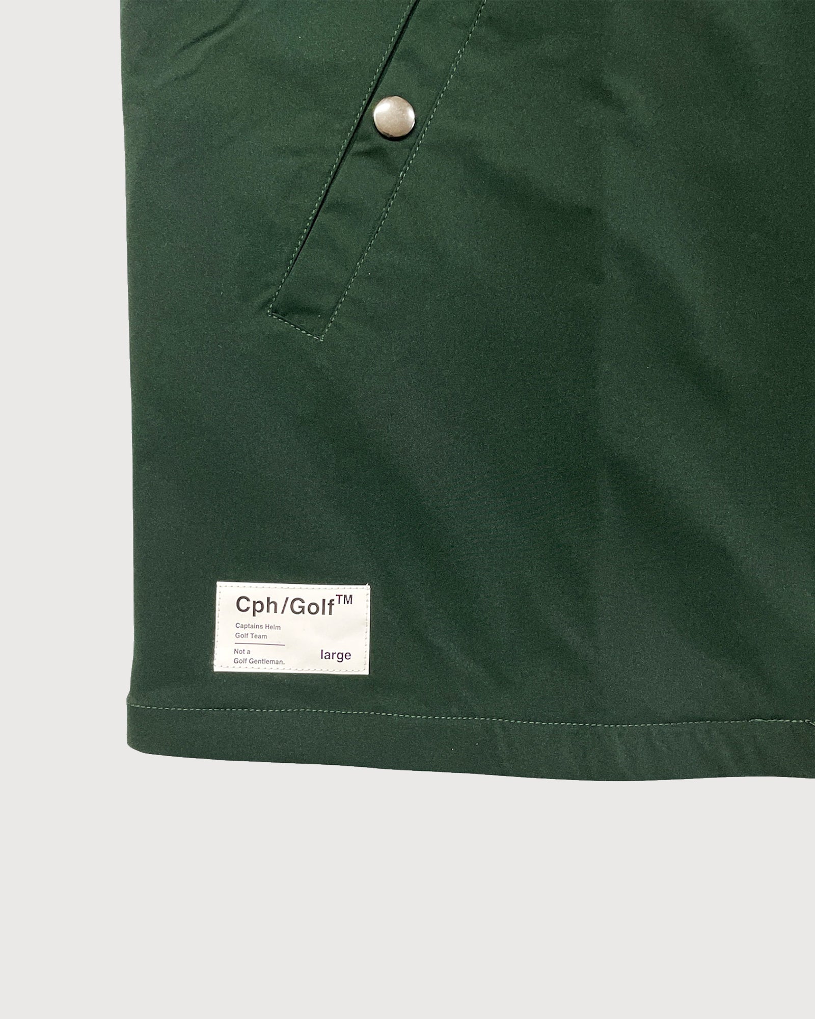 OVERLAP LOGO COACH JACKET - GREEN - – Cph/Golf™︎