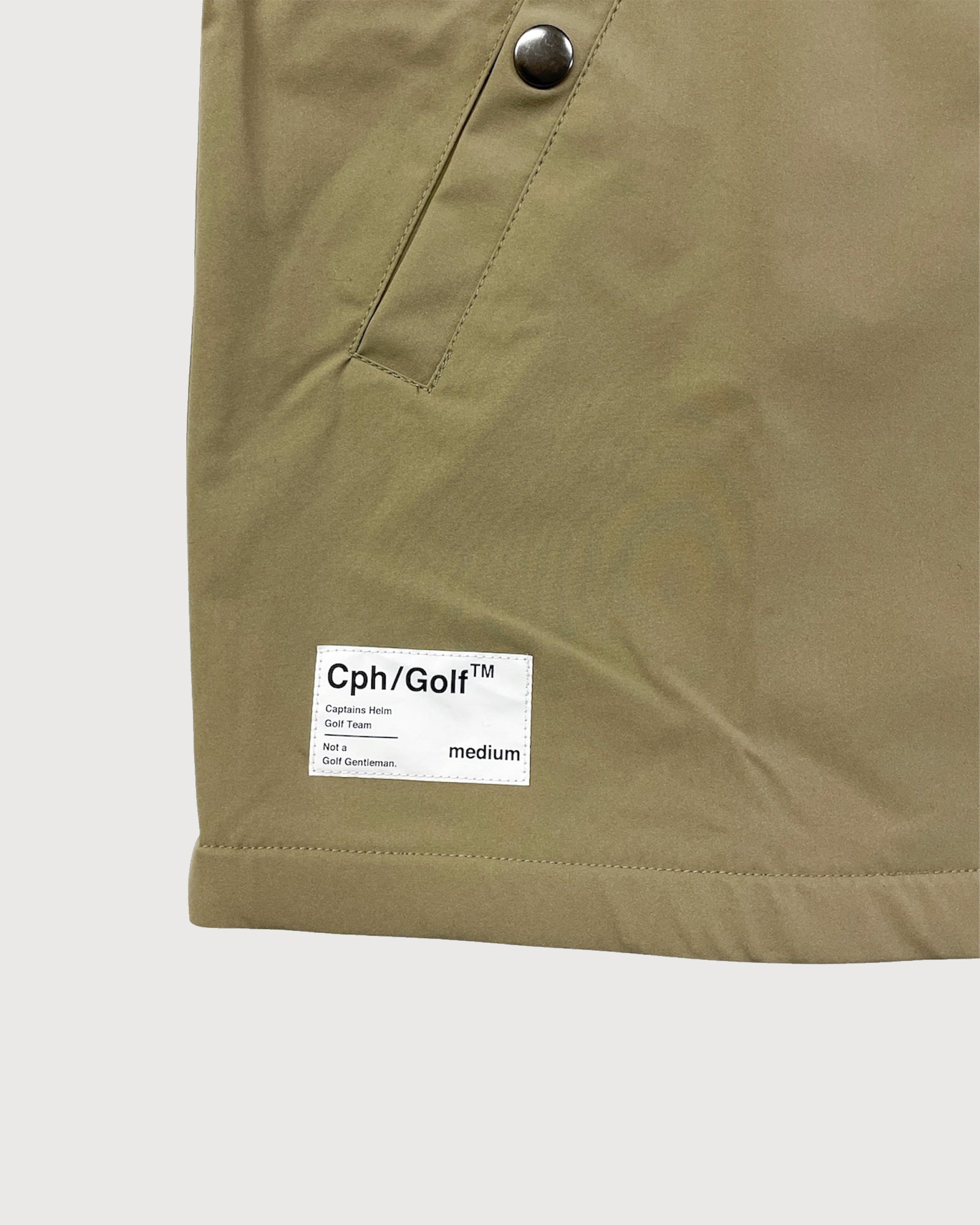 OVERLAP LOGO COACH JACKET - BEIGE - – Cph/Golf™︎