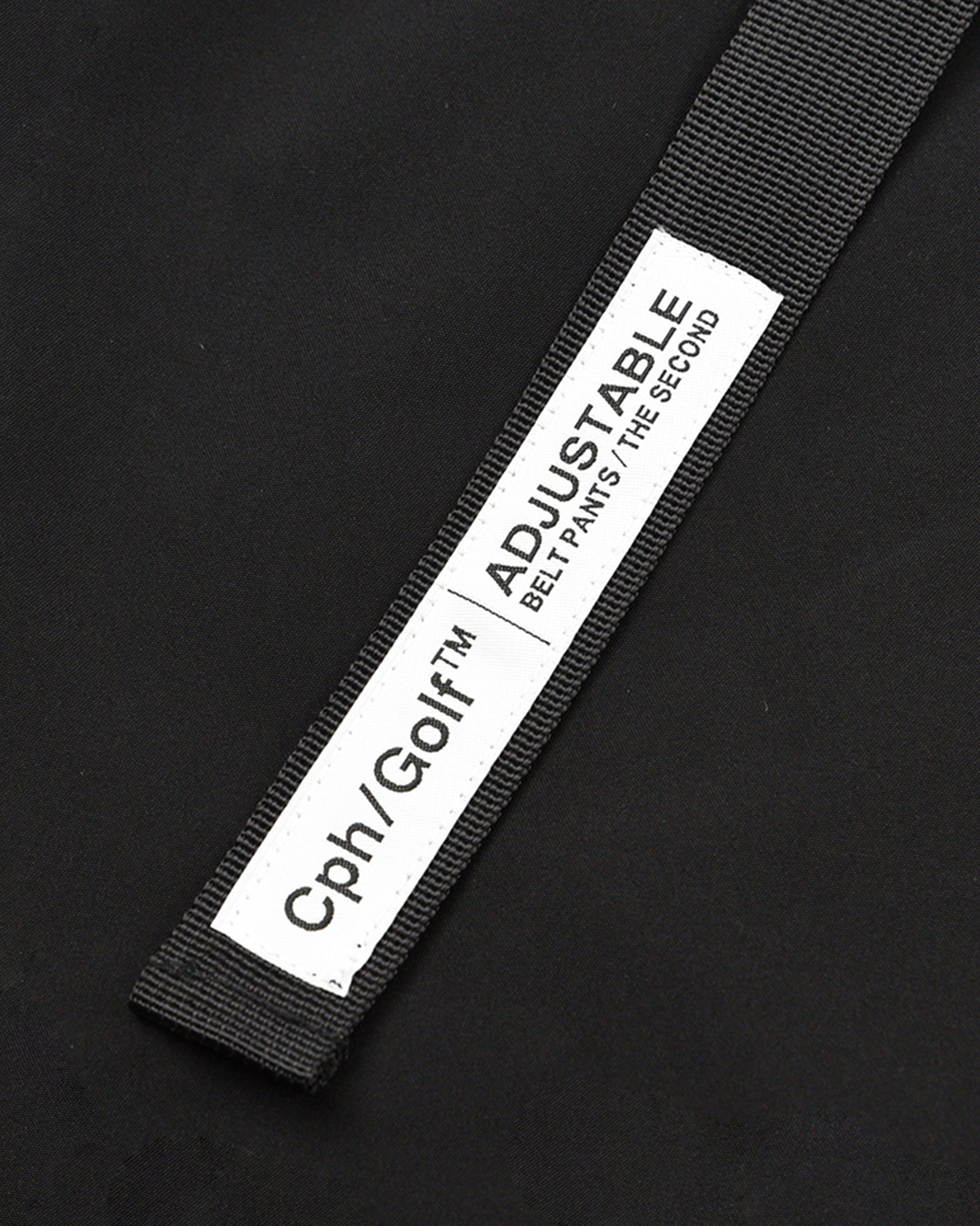 AS2OV × Cph/Golf ADJUSTABLE CARGO PANTS AS2OV × Cph/Golf™ #ADJUSTABLE CARGO PANTS - BLACK - – Cph