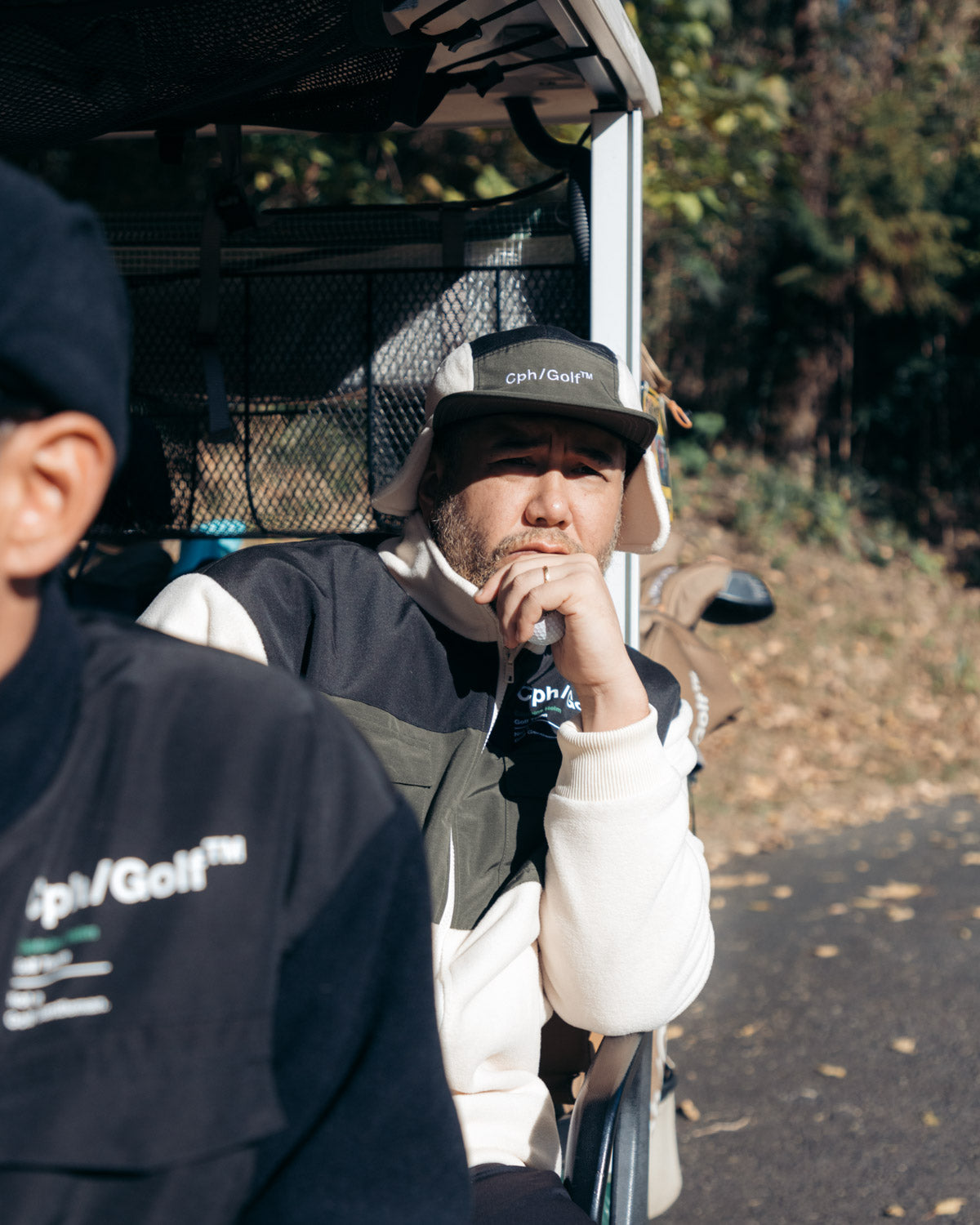 TEC FLEECE ZIP UP BLOUSON - BLACK - – Cph/Golf™︎