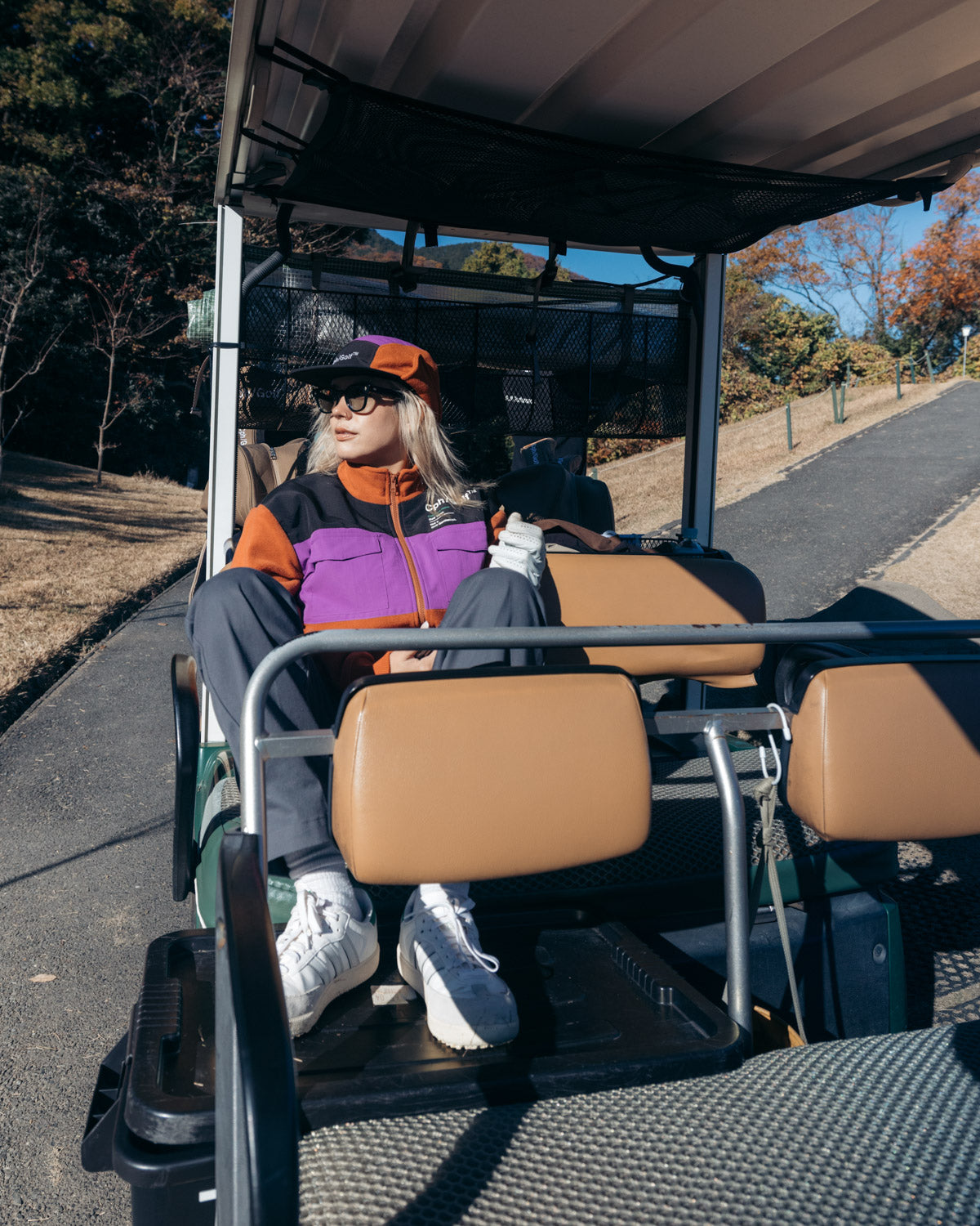 Cph/Golf™ TEC FLEECE ZIP UP BLOUSON TEC FLEECE ZIP UP BLOUSON - MULTI - – Cph/Golf™︎