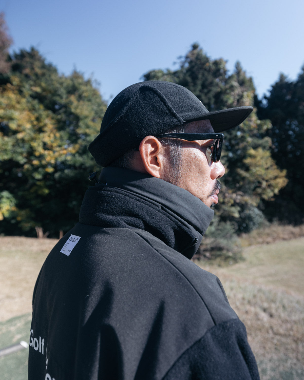 メンズウェア Cph/Golf TEC FLEECE ZIP UP BLOUSON TEC FLEECE ZIP UP BLOUSON - BLACK - – Cph/Golf™︎
