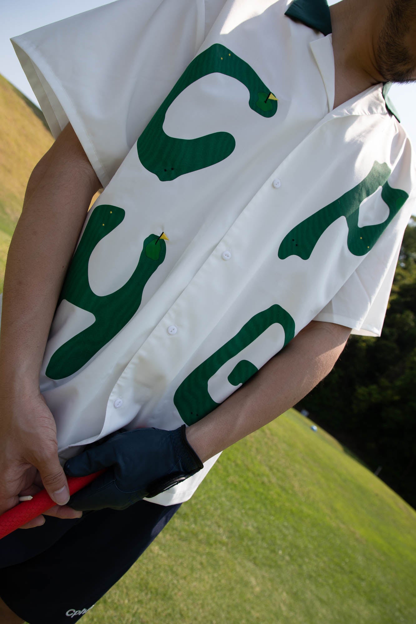 メンズウェア #CPHG COURSE ALOHA SHIRT CPHG COURSE ALOHA SHIRT - BLACK - – Cph/Golf™︎