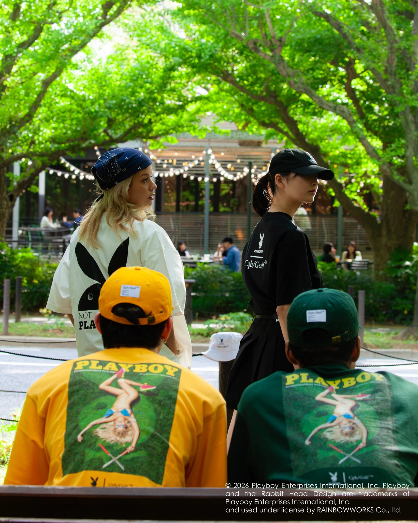 WOMEN]PLAYBOY×Cph/Golf BUNNY LOGO RIP STOP SHIRT – Cph/Golf™︎