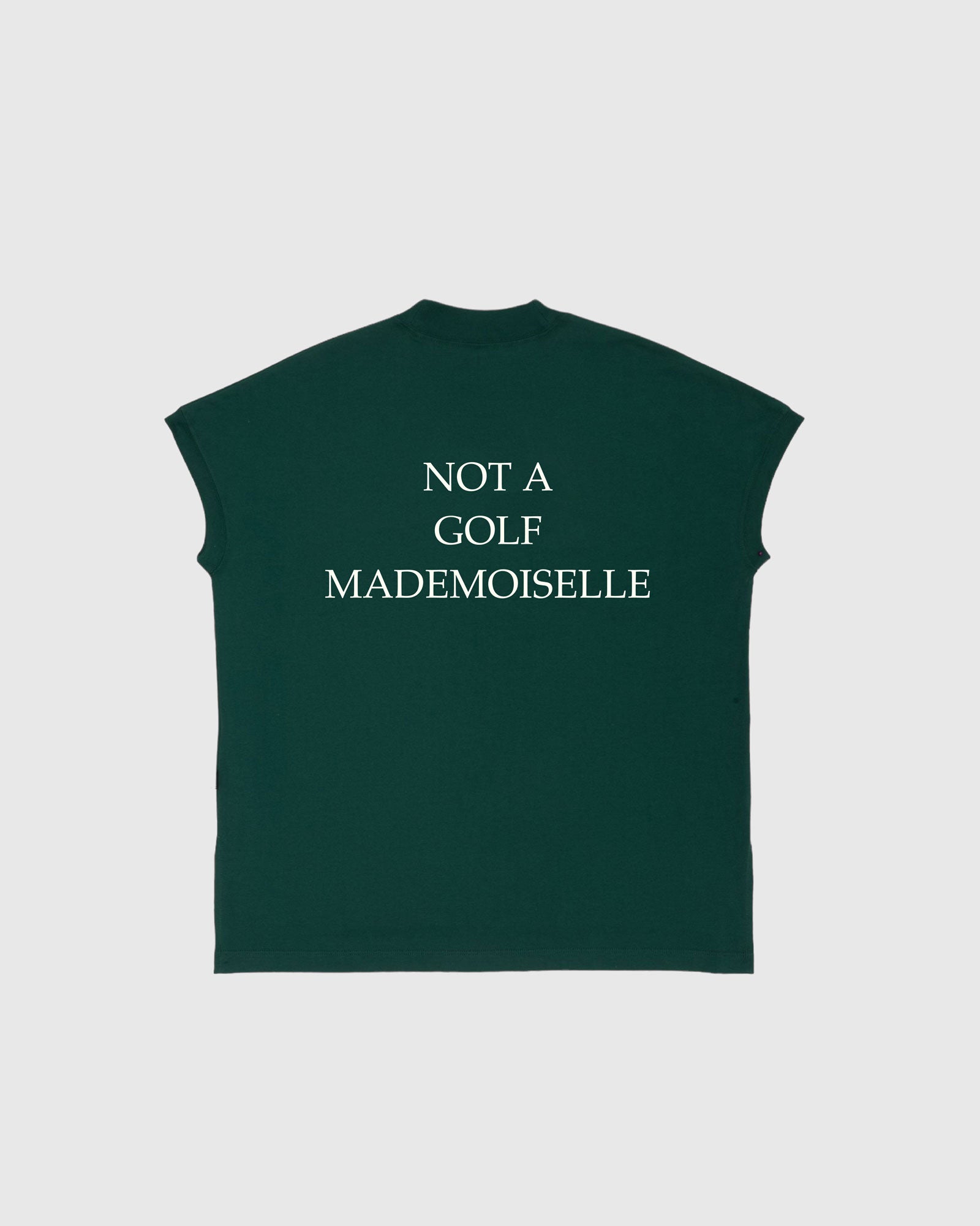 レディースウェア CPHG MADEMOISELLE MOCK NECK TEE Cph/Golf™ LOGO HALF MOCK NECK TEE BROWN – Cph/Golf™︎