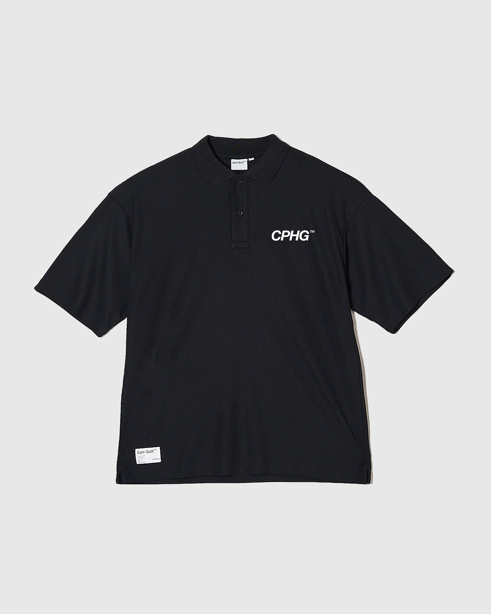 CPHG GENTLEMAN POLO - BLACK - – Cph/Golf™︎