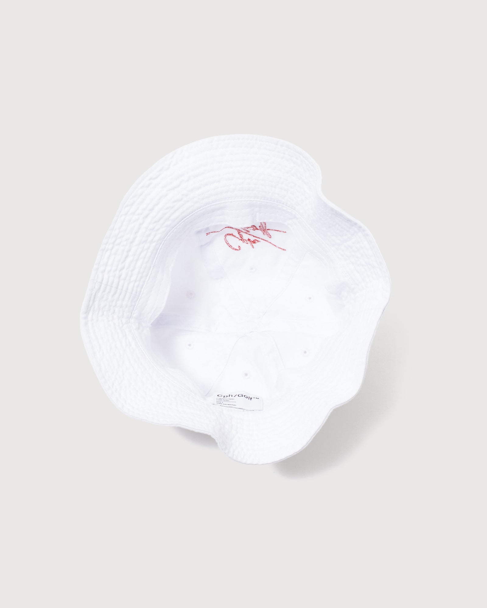 SLASH LOGO SUMMER BALL HAT - WHITE - – Cph/Golf™︎