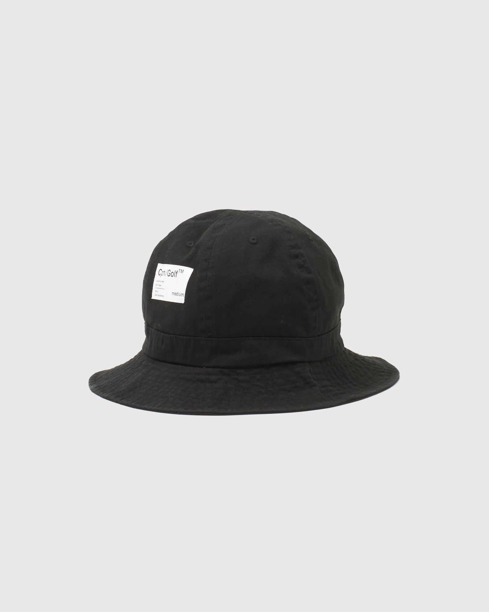 SLASH LOGO SUMMER BALL HAT - BLACK - – Cph/Golf™︎