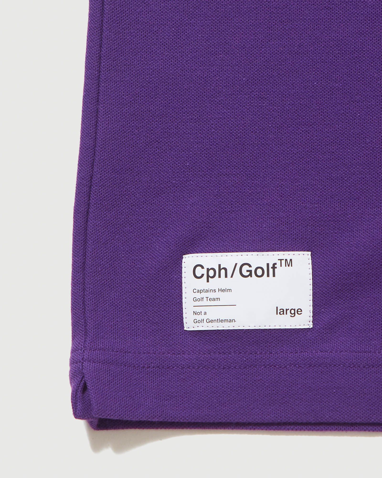 WOMENS】#OVERLAP LOGO SUMMER POLO - PURPLE - – Cph/Golf™︎