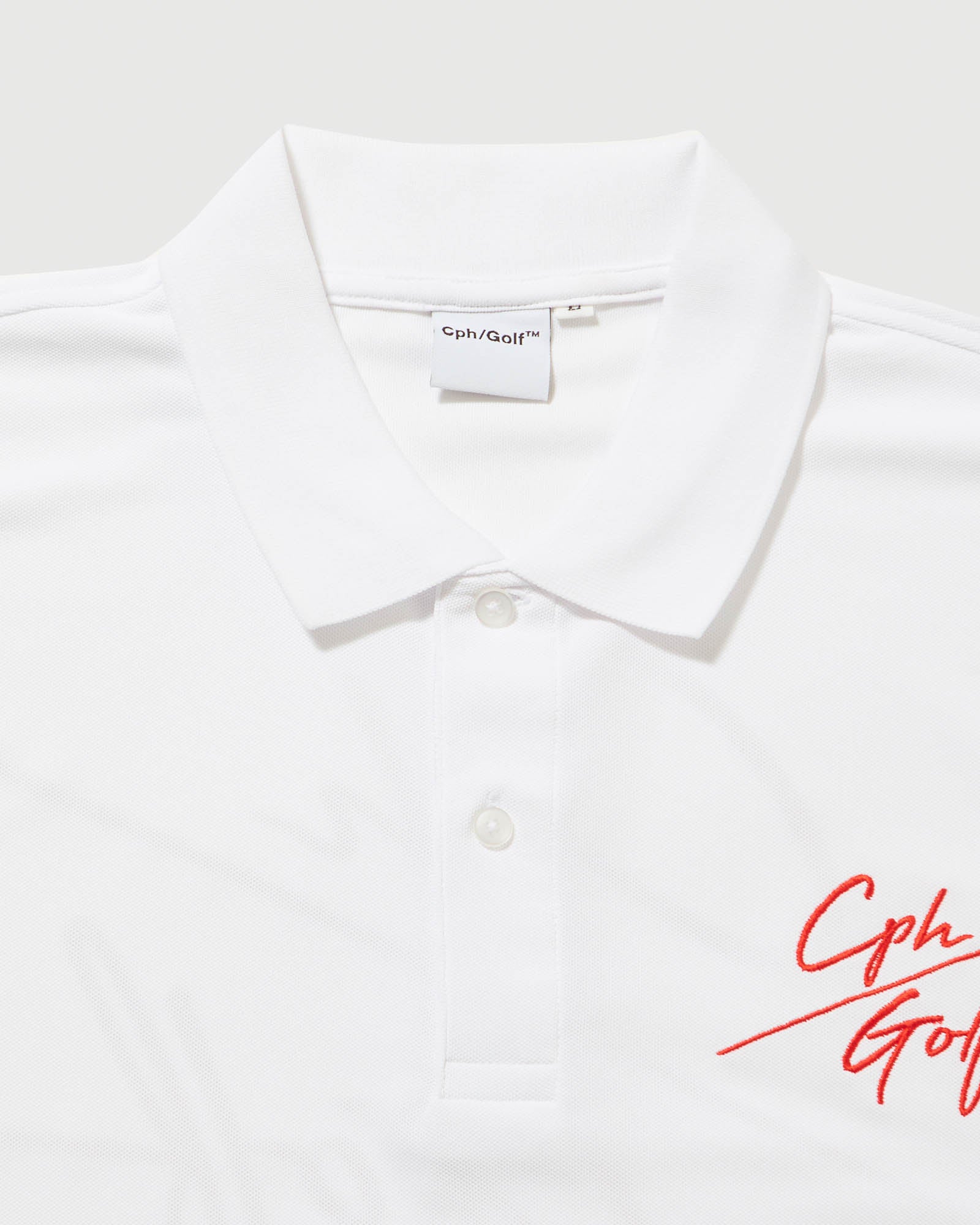 CaptainsHelmGolf】SLASH LOGO SUMMER POLO