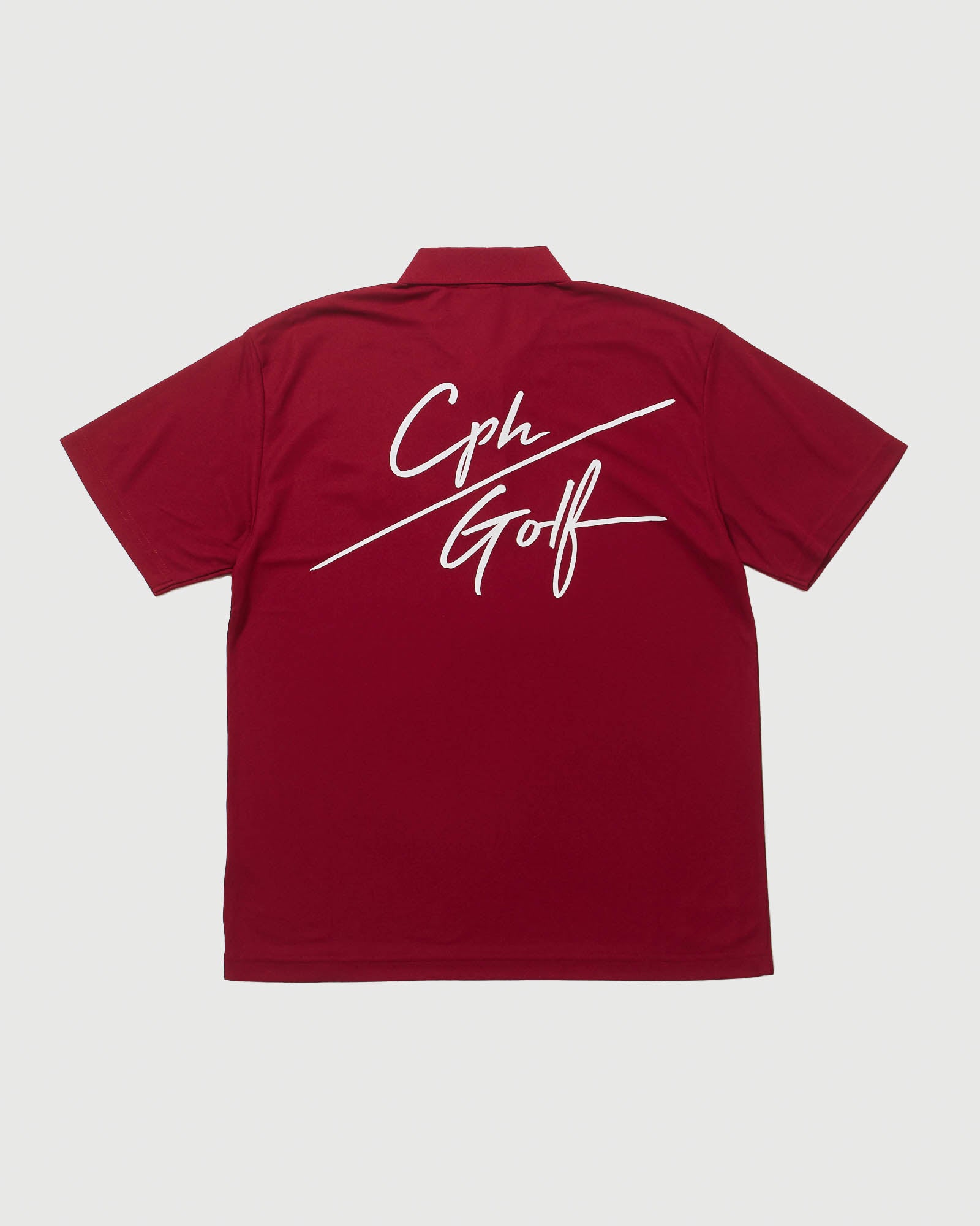 【CaptainsHelmGolf】SLASH LOGO SUMMER POLO SLASH LOGO SUMMER POLO- BLACK - – Cph/Golf™︎