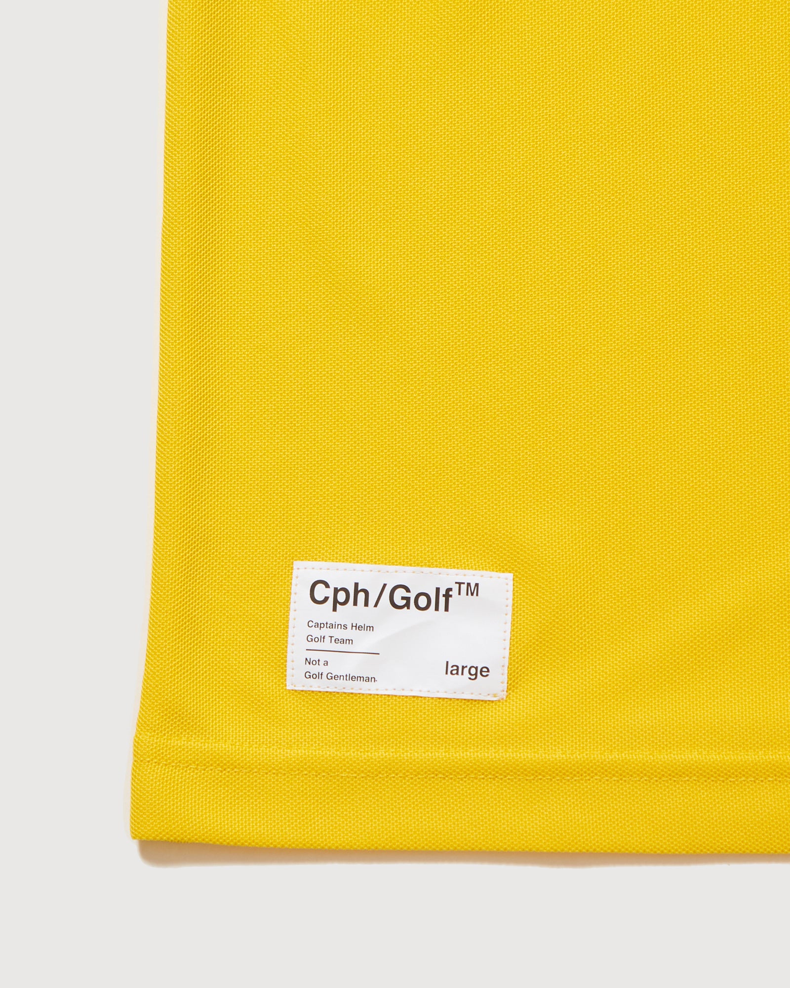【CaptainsHelmGolf】SLASH LOGO SUMMER POLO SLASH LOGO SUMMER POLO- BLACK - – Cph/Golf™︎