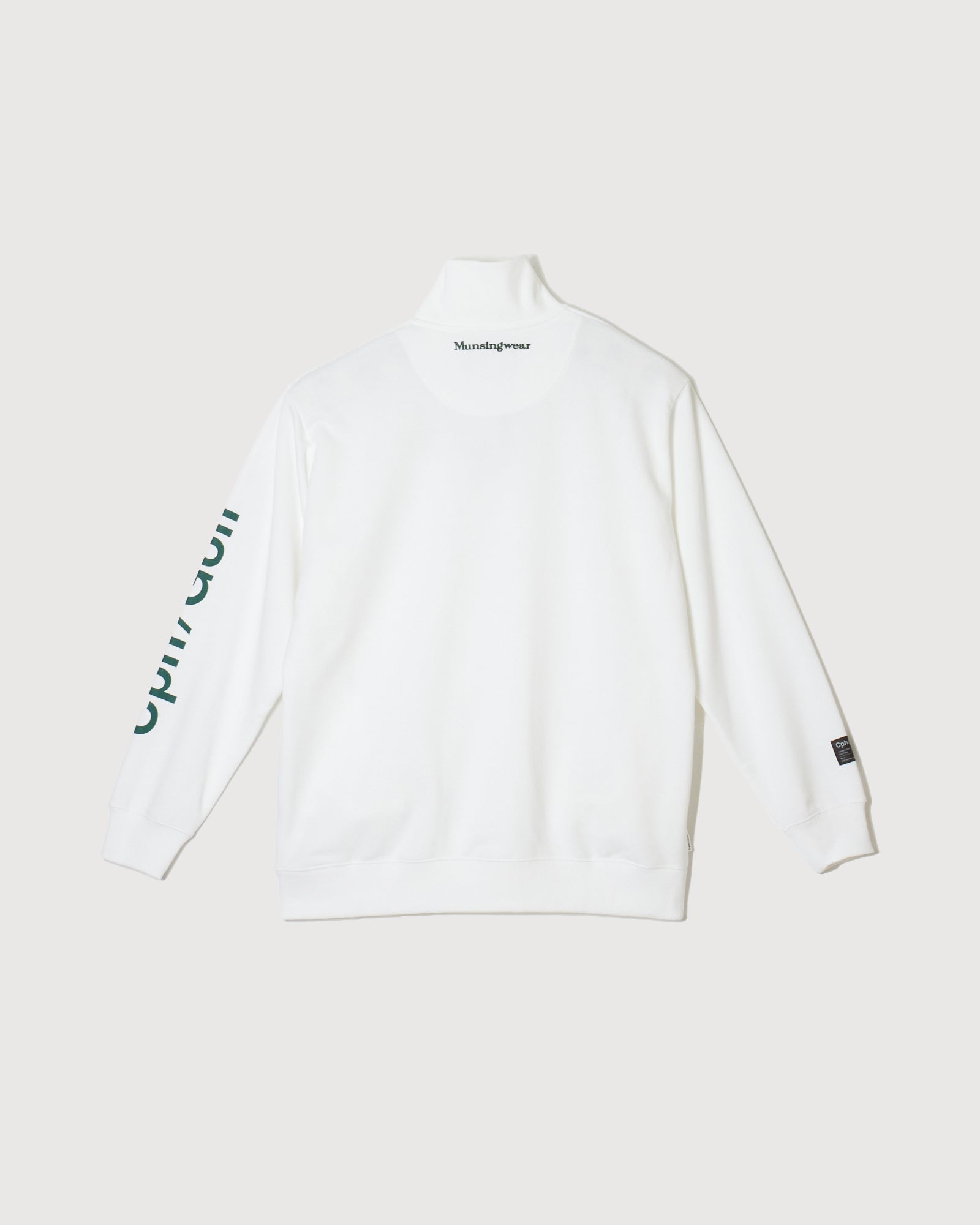 WOMENS] Munsingwear × Cph/Golf™️ #HALF-ZIP SWEAT - WHITE - – Cph