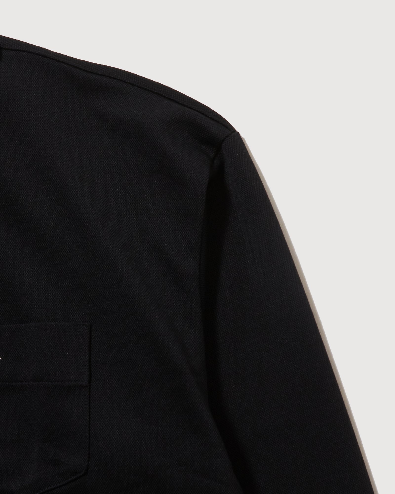 Munsingwear × Cph/Golf™️ #DRY TECH L/S POLO - BLACK - – Cph