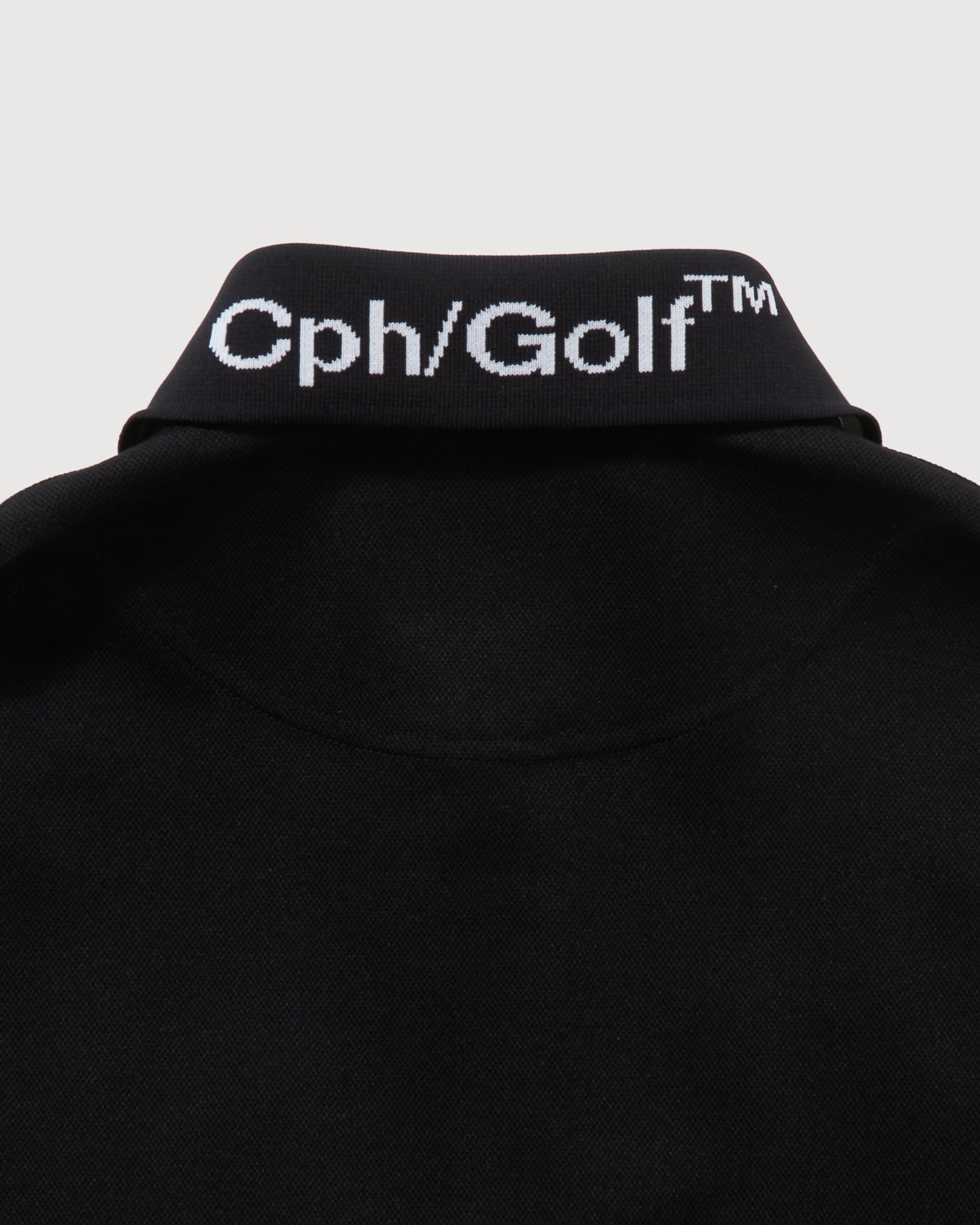 Munsingwear × Cph/Golf™️ #DRY TECH L/S POLO - BLACK - – Cph
