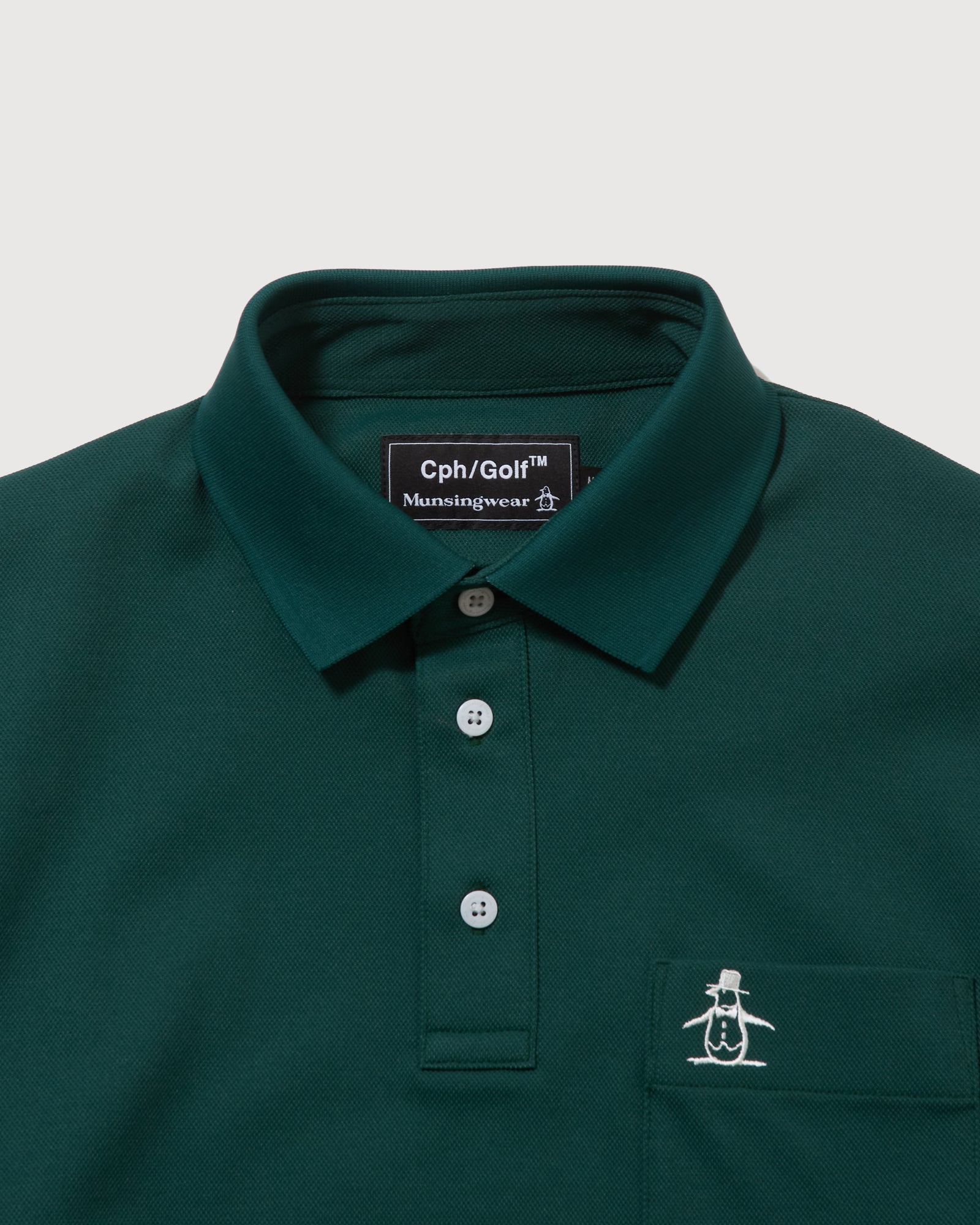 新品未使用！cph golfの高級トップス Munsingwear × Cph/Golf™️ #WASHABLE CREW KNIT - GREEN