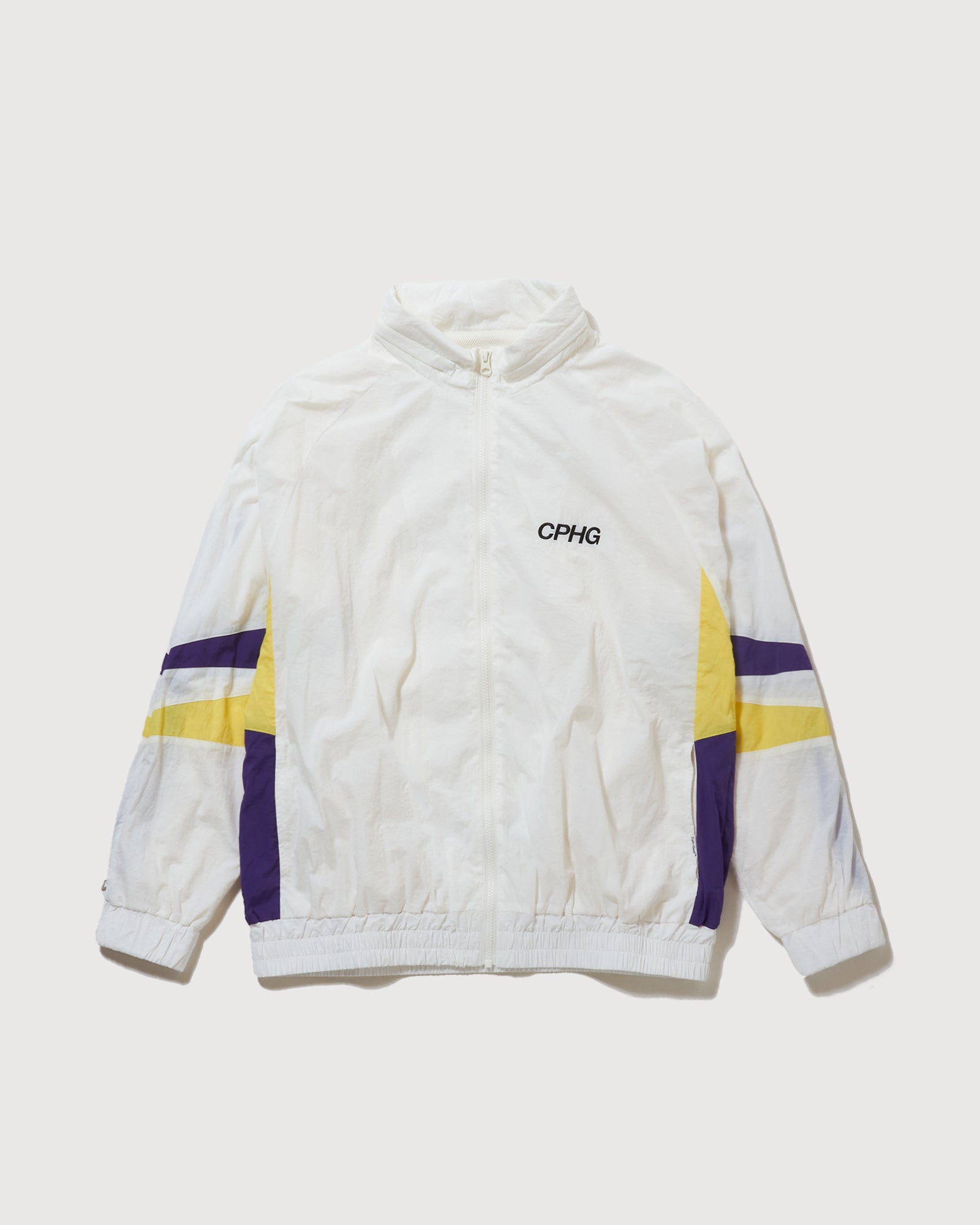 NAGG HOOD IN NYLON JACKET - WHITE - – Cph/Golf™︎