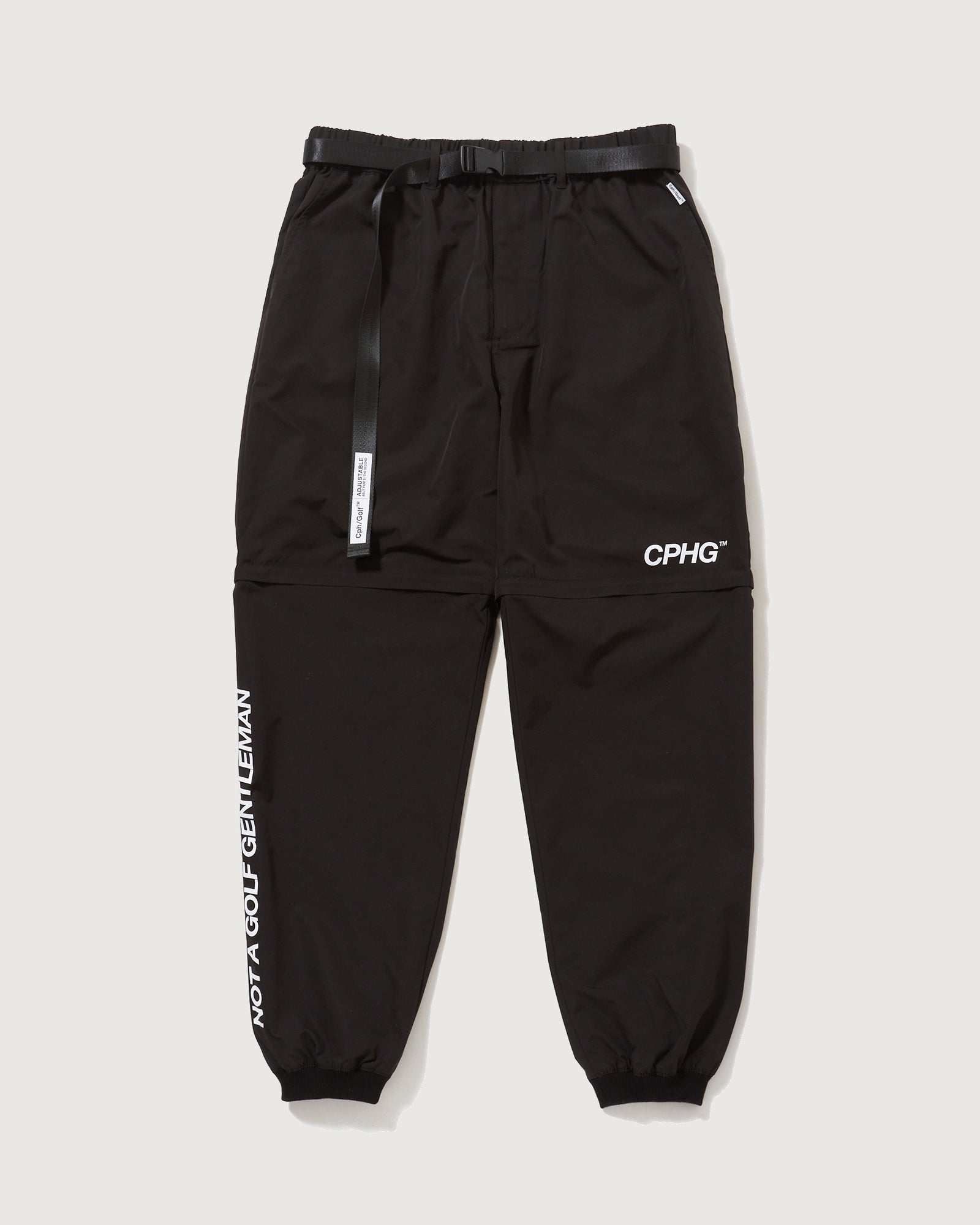 メンズウェア Captains Helm Golf /NYLON PANTS - BLACK DETACHABLE TACTICAL NYLON PANTS - BLACK - – Cph/Golf™︎