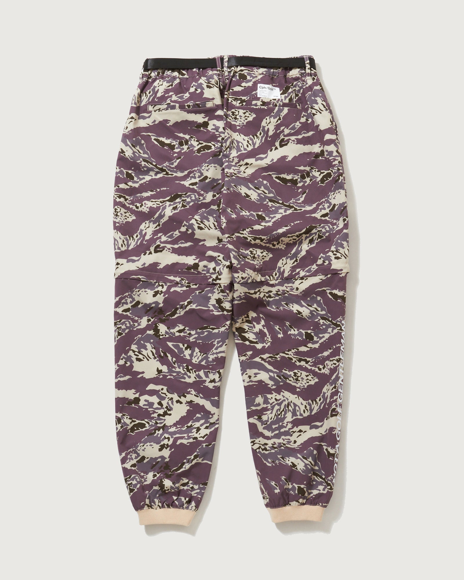 DETACHABLE TACTICAL NYLON PANTS - PURPLE T.CAMO - – Cph/Golf™︎