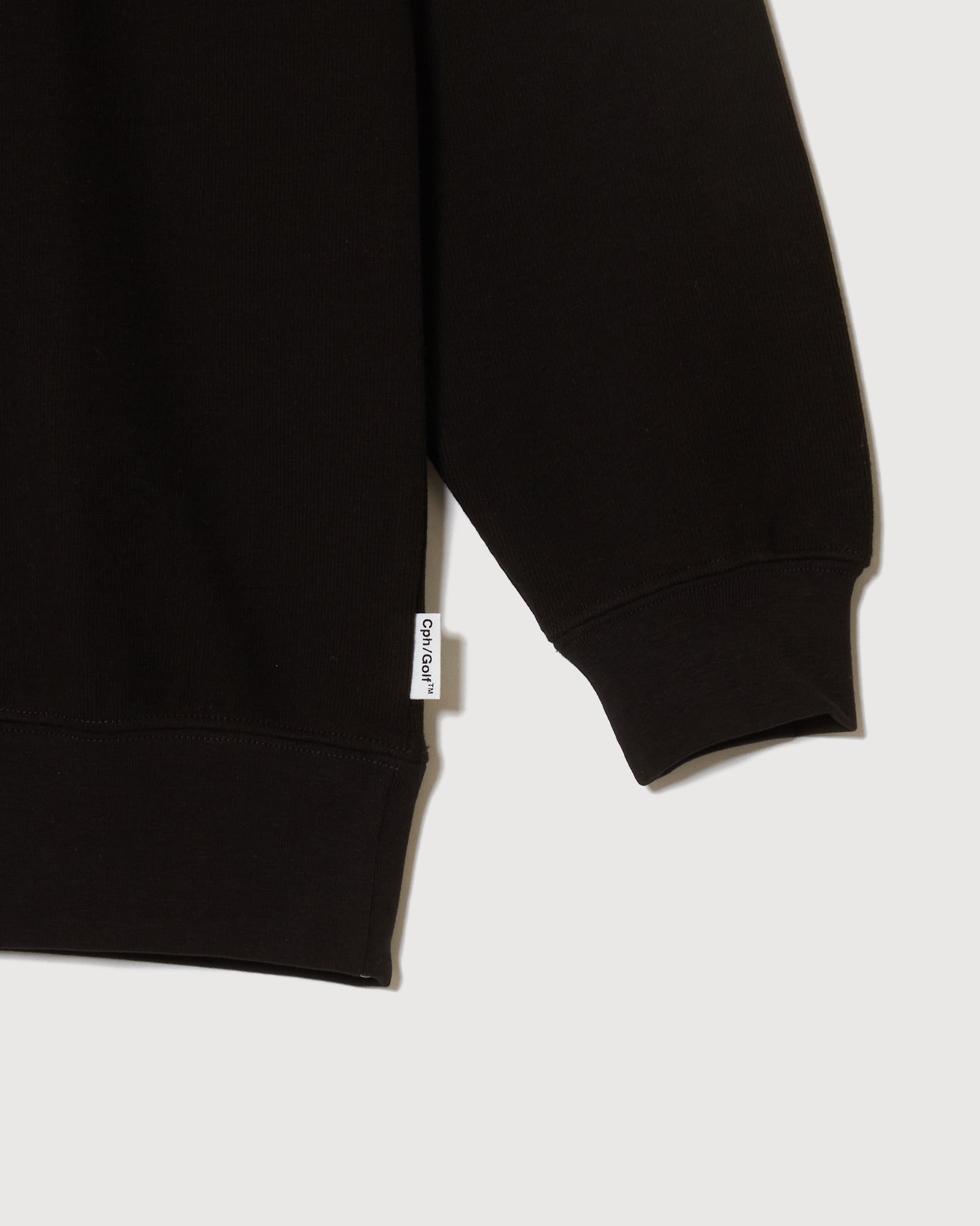 CLUB TURTLE NECK LS TEE - BLACK - – Cph/Golf™︎